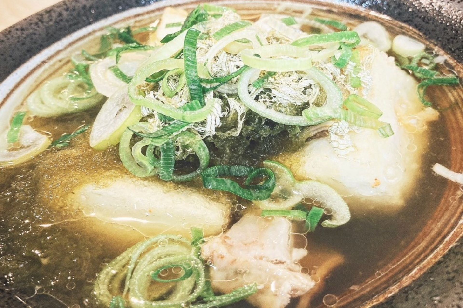 油かす出汁豆腐